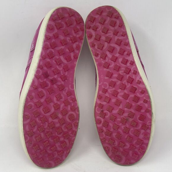 Ecco Hybrid 2 Spikeless Golf Shoes Womens 6 - 6.5 EU 37 Pink Leather Wingtip - Picture 13 of 16